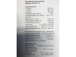 Frezarka Wemas VZG 65-5A-6